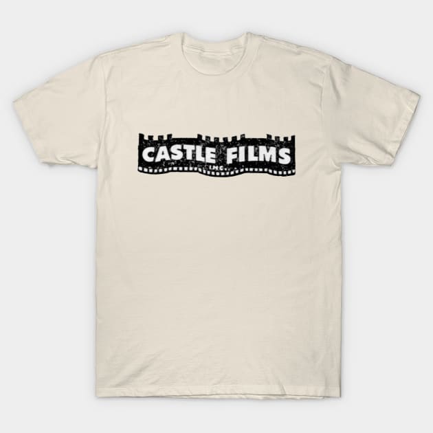 Castle Films logo (Faded) T-Shirt by Two Reasons